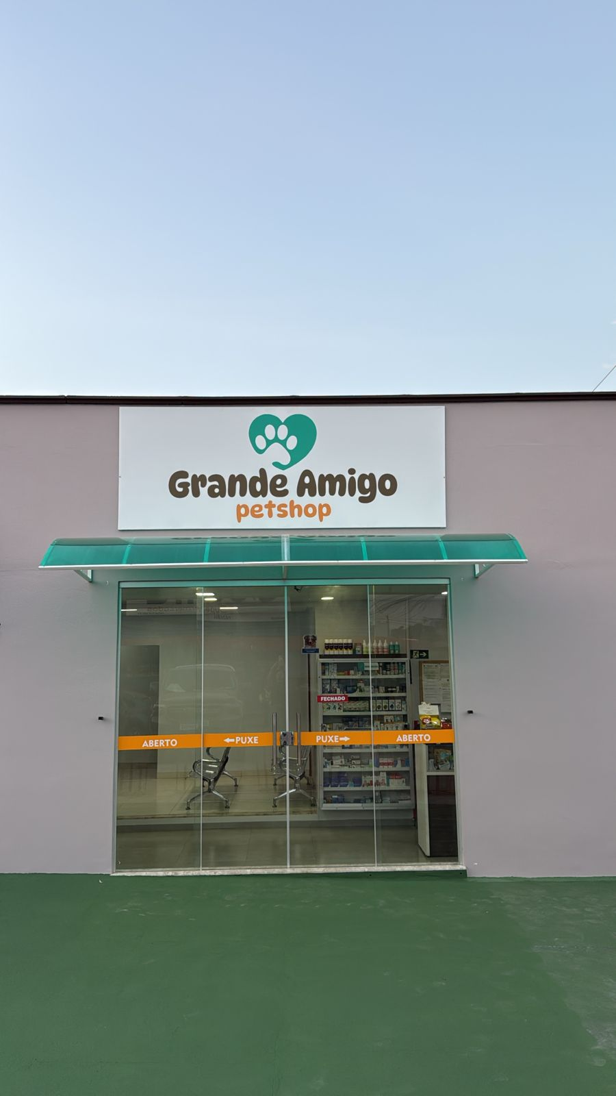 Banner de fachada Grande Amigo Petshop