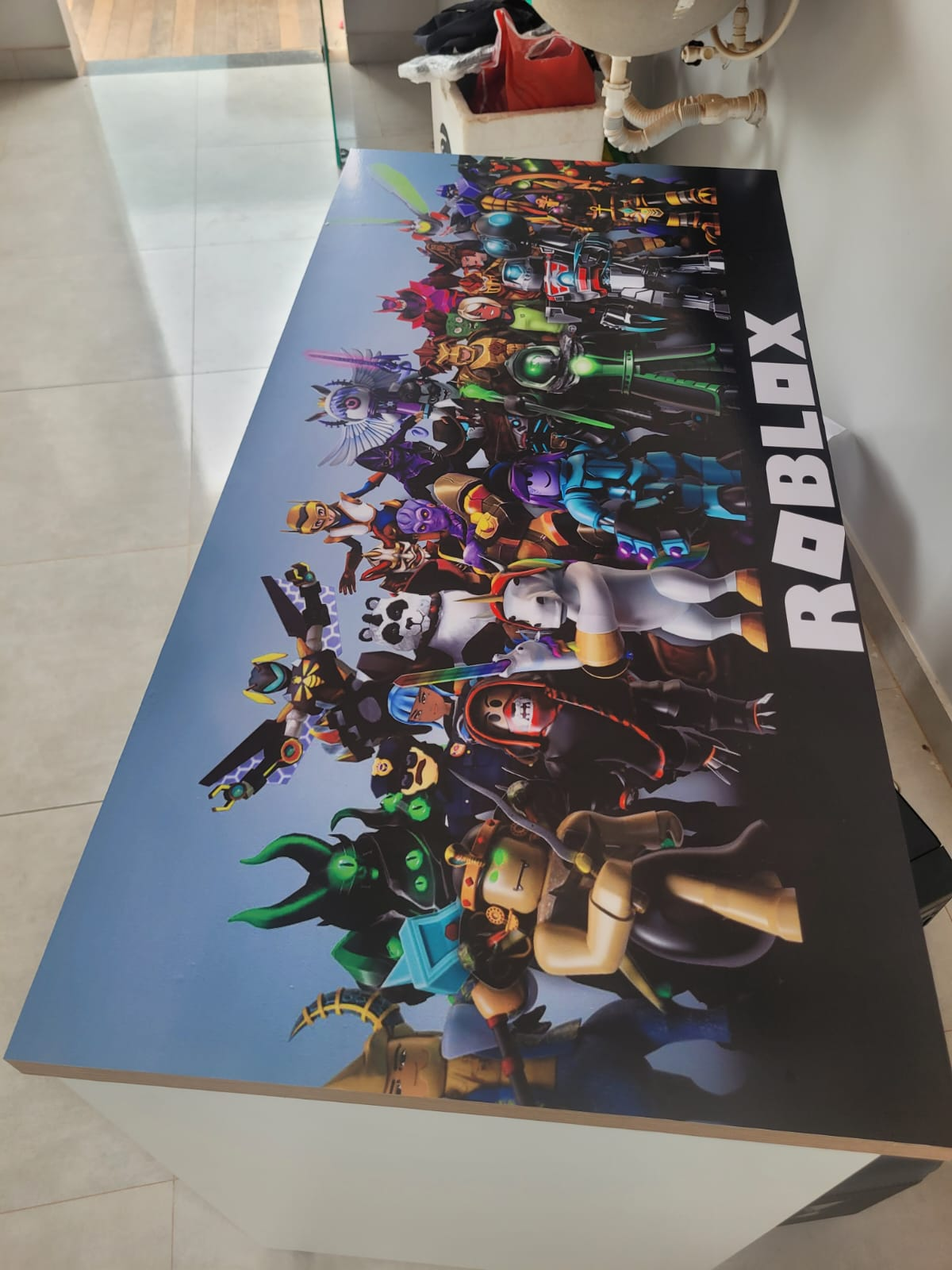 Mesa envelopada