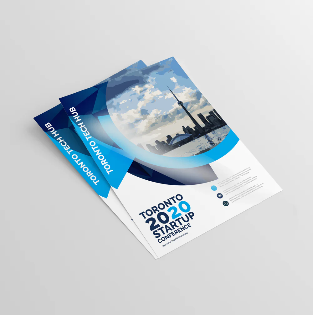 Flyers impressos Toronto Techhub
