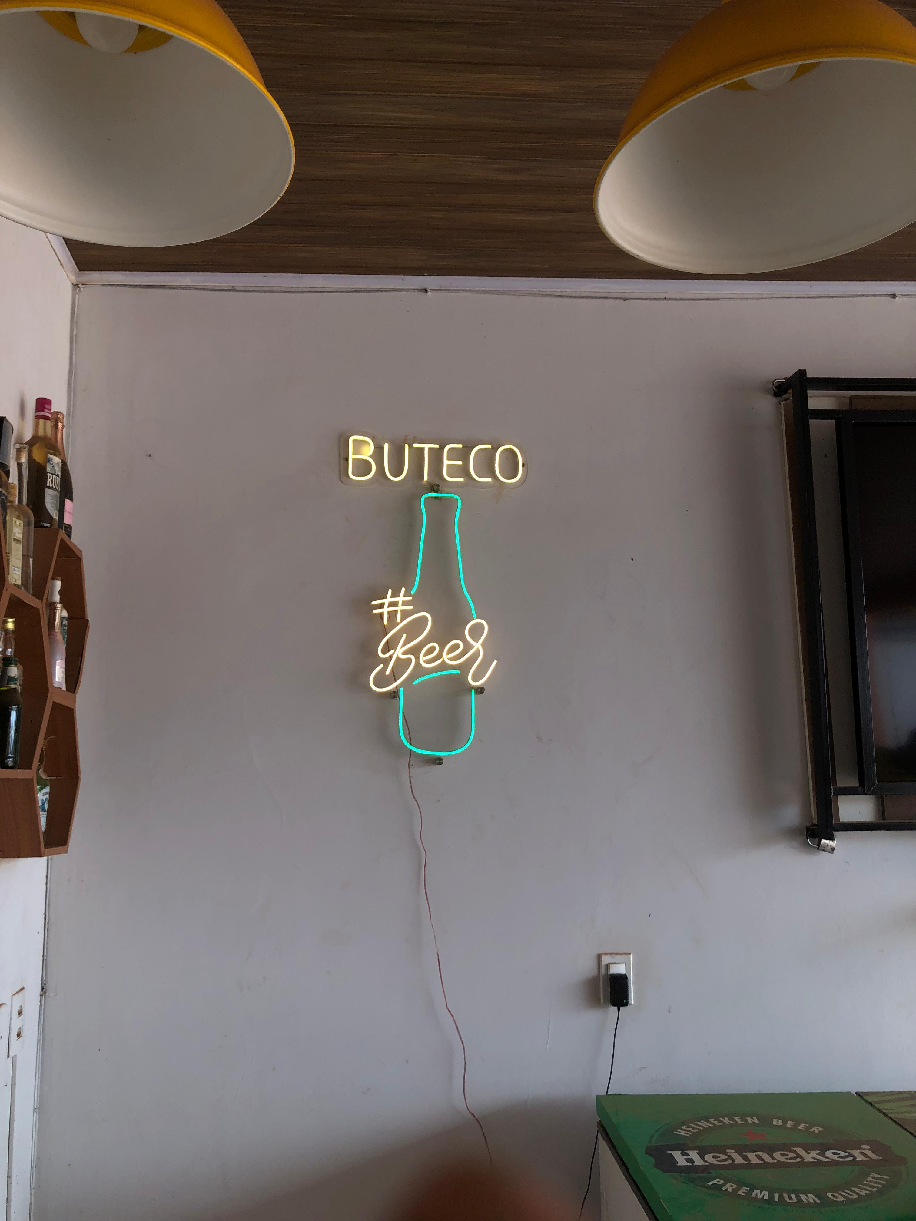 Letreiro em neon LED Buteco Beer