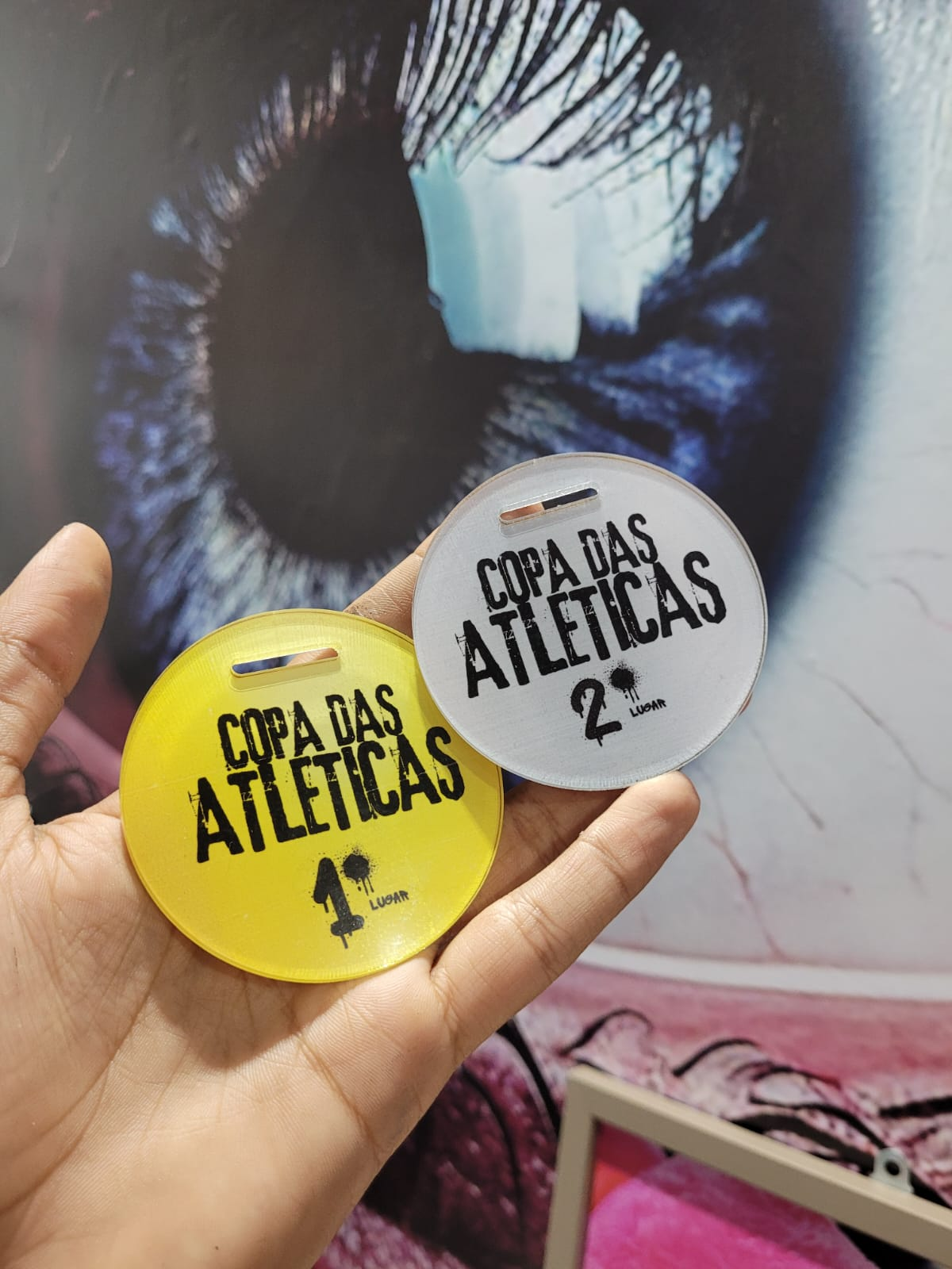 Medalhas personalizadas Copa das Atléticas